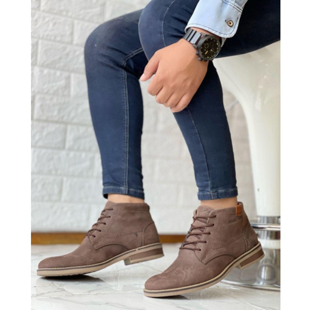 Zapato con gamusa